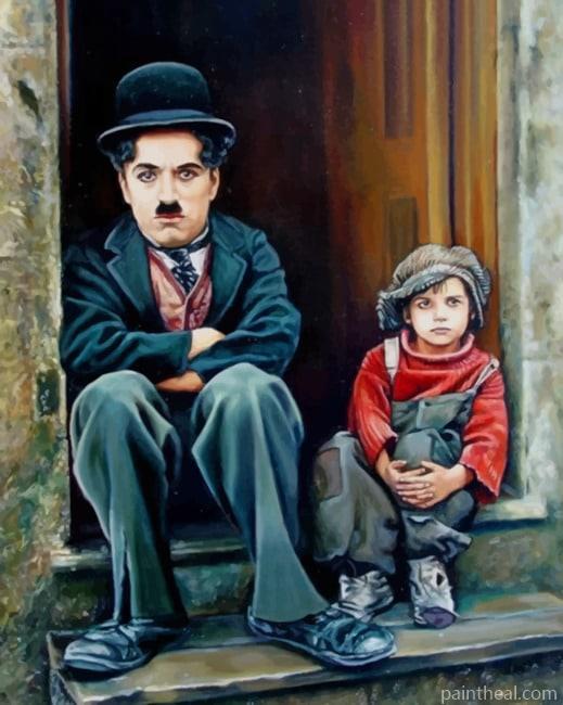Charlie Chaplin NEW Painting By Numbers Kits