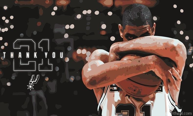 Tim Duncan Sport Painting By Numbers Kits