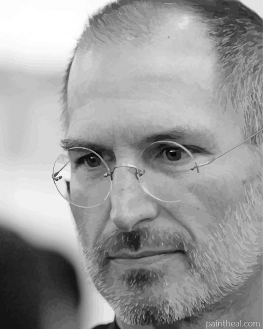 Steve Jobs Painting By Numbers Kits