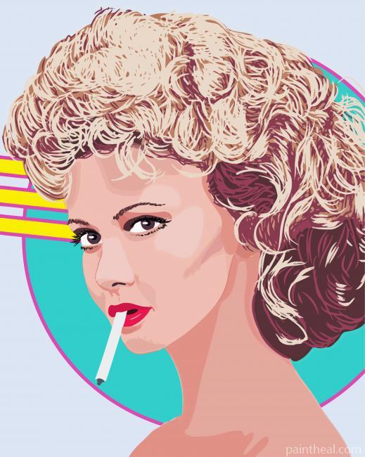 Olivia Newton John Art Painting By Numbers Kits