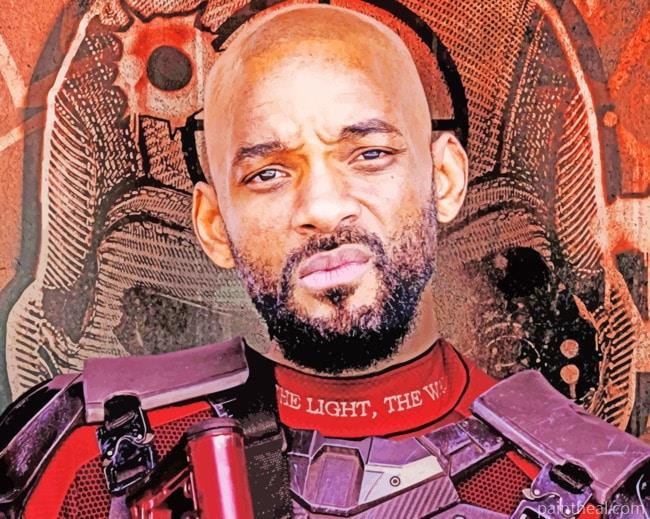Will Smith In Suicide Squad Painting By Numbers Kits