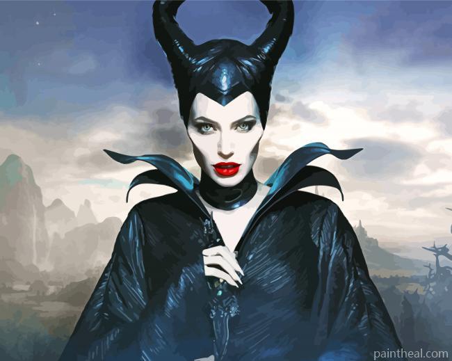 Malificent Painting By Numbers Kits