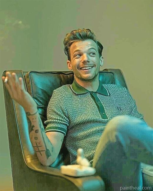 Cool Louis Tomlinson NEW Painting By Numbers Kits