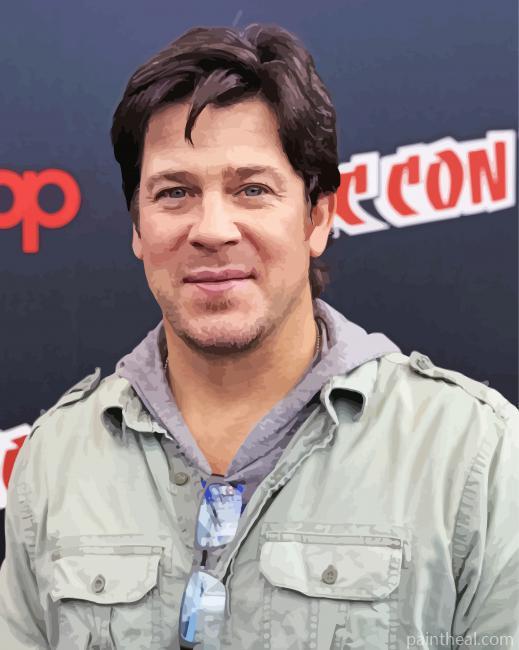 Actor Christian Kane Painting By Numbers Kits