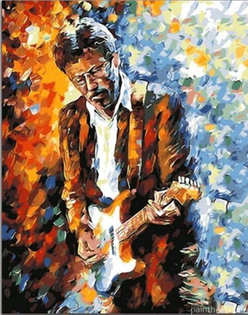 Eric Clapton People Painting By Numbers Kits