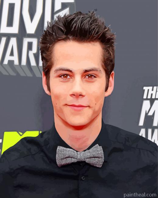 Classy Dylan O Brien Painting By Numbers Kits