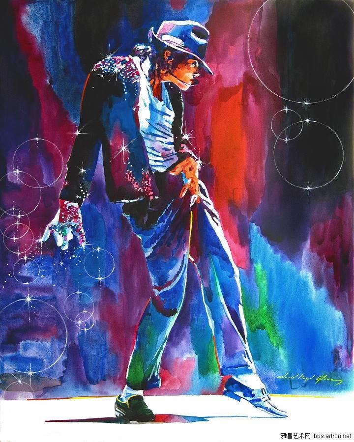 Michael Jackson Action People Painting By Numbers Kits