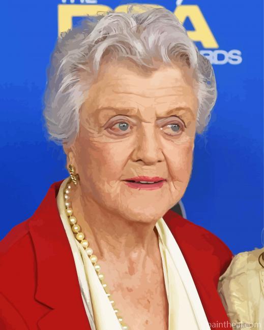 Aesthetic Angela Lansbury Painting By Numbers Kits
