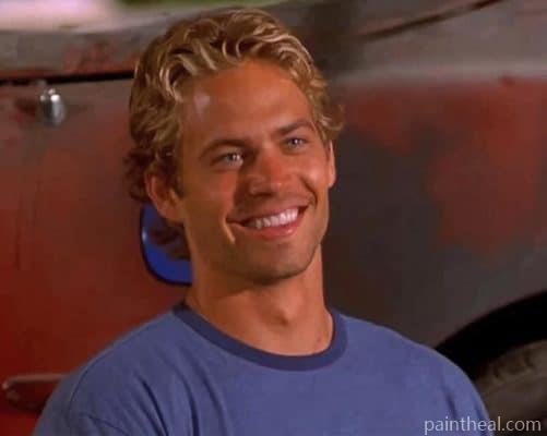 Paul Walker Fast And Furious Painting By Numbers Kits