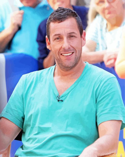 Adam Sandler Comedian Painting By Numbers Kits