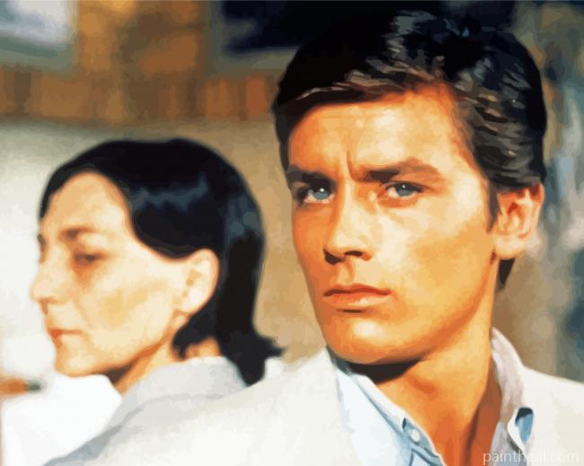 Alain Delon Painting By Numbers Kits