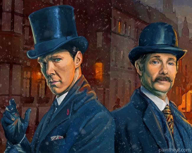 Sherlock Holmes The Abominable Bride Painting By Numbers Kits