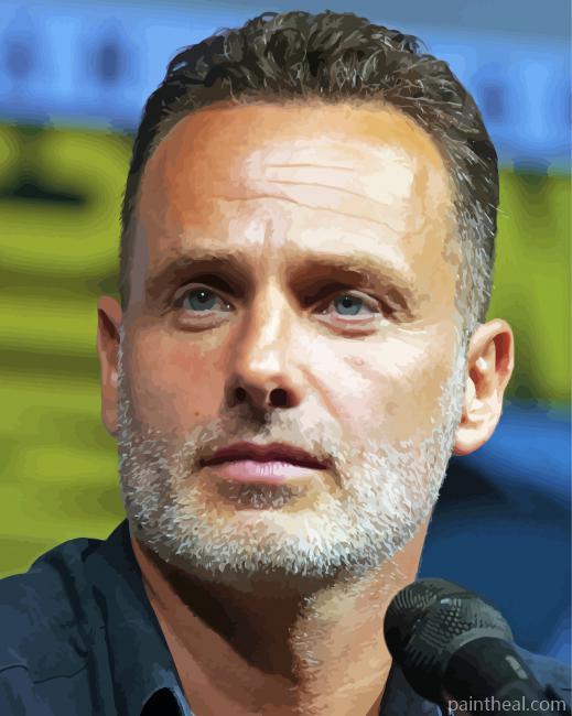Handsome Andrew Lincoln Painting By Numbers Kits