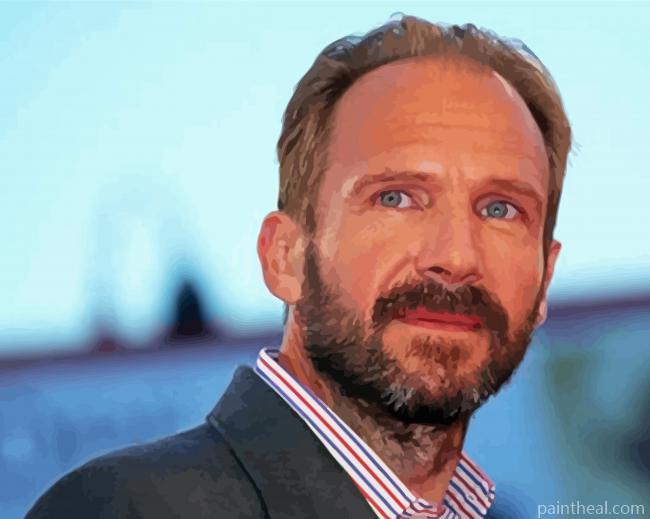 Actor Ralph Fiennes Painting By Numbers Kits