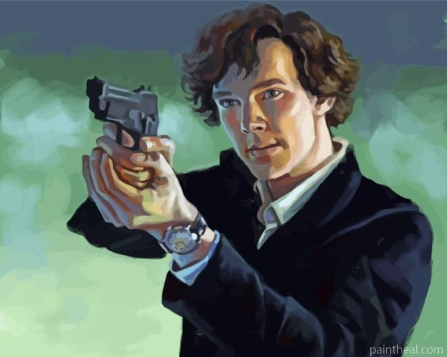 Cool Sherlock Holmes Painting By Numbers Kits