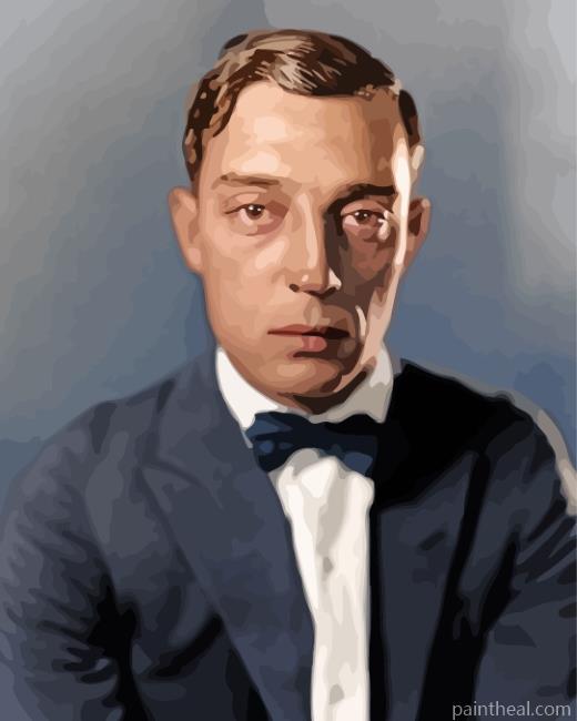 Buster Keaton Painting By Numbers Kits