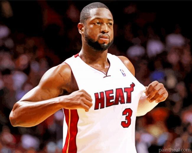 Dwyane Wade Painting By Numbers Kits