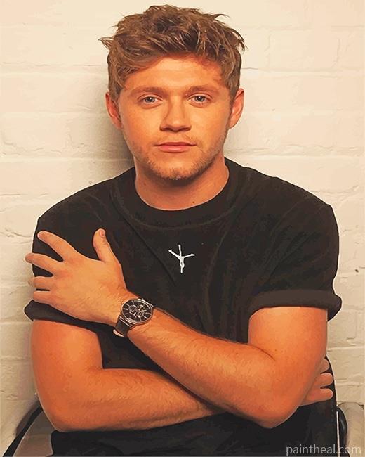 Cute Niall Horan NEW Painting By Numbers Kits