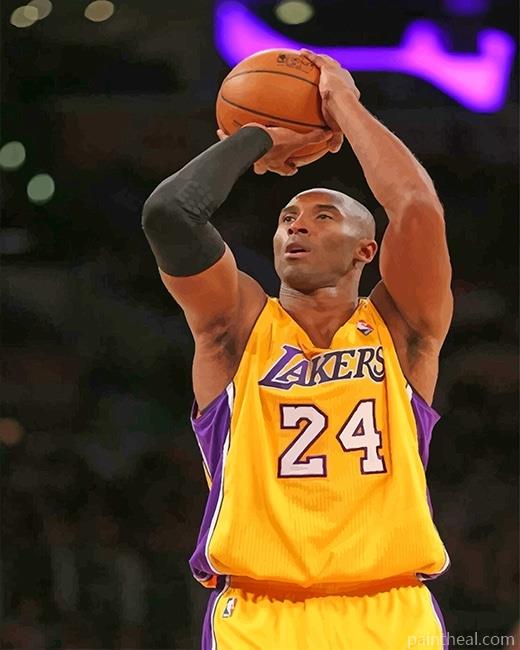 Irreplaceable Kobe Bryant NEW Painting By Numbers Kits