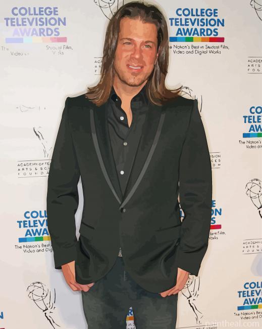 Classy Christian Kane Painting By Numbers Kits