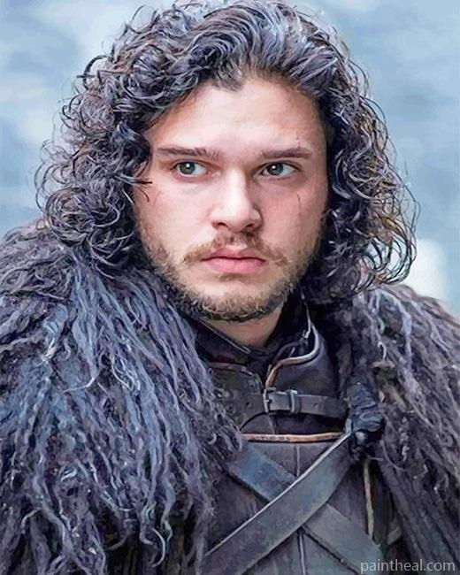 Jon Snow Game Of Thrones NEW Painting By Numbers Kits