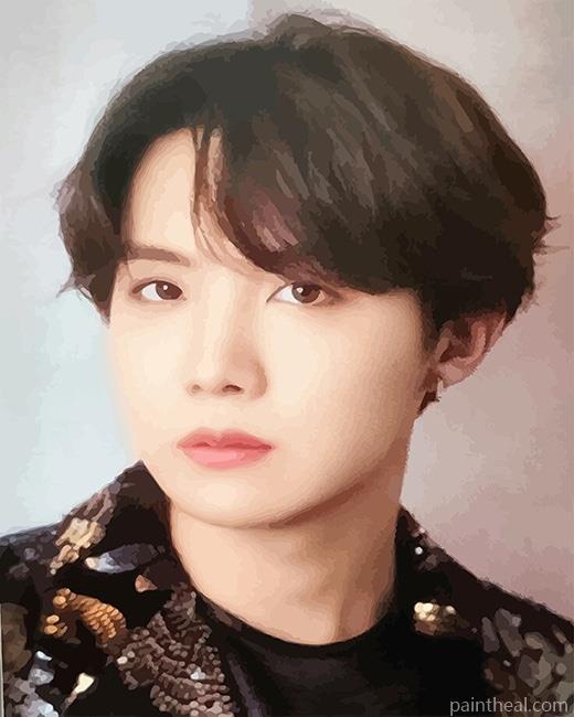 BTS J-Hope NEW Painting By Numbers Kits