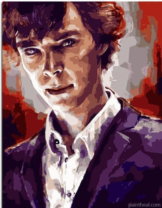 Benedict Cumberbatch People Painting By Numbers Kits