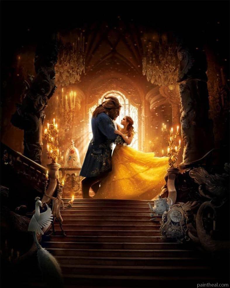 Beauty And The Beast People Painting By Numbers Kits