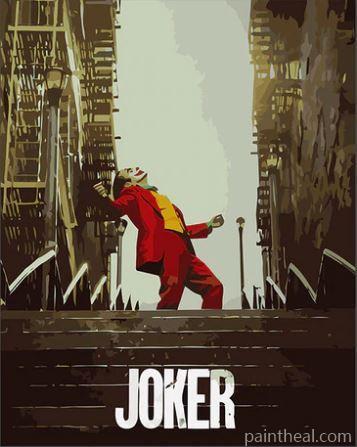 Joker Poster People Painting By Numbers Kits
