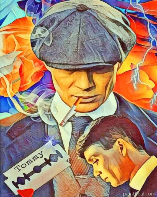 Peaky Blinders Actors Painting By Numbers Kits