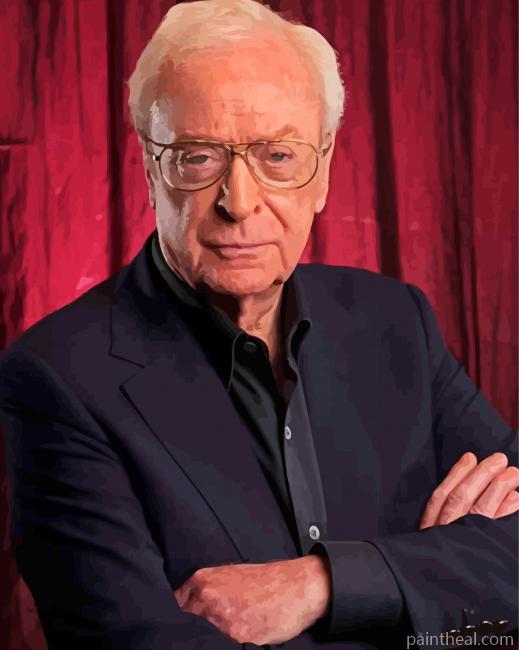 The Actor Michael Caine Painting By Numbers Kits