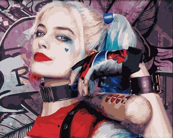 Harley Quinn Celebrities Painting By Numbers Kits