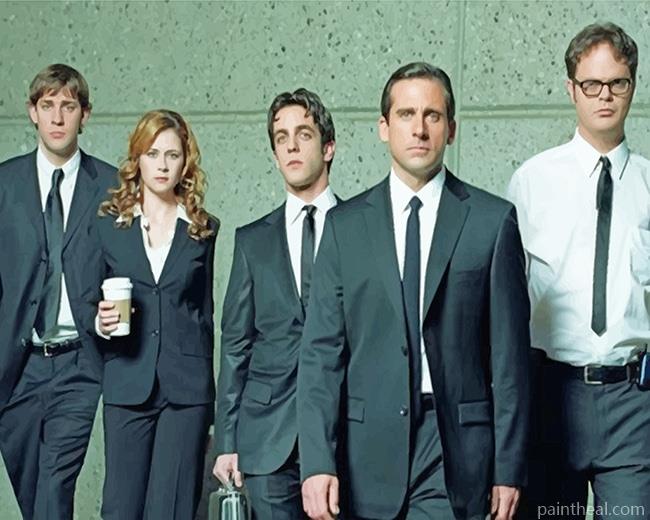 The office Characters NEW Painting By Numbers Kits