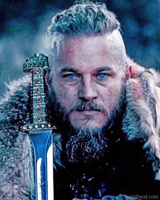 Cool Ragnar Actors Painting By Numbers Kits
