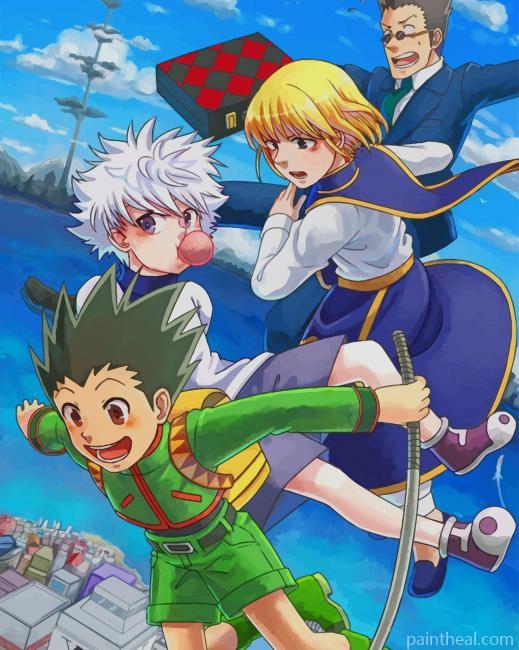 Hunter X Hunter NEW Painting By Numbers Kits