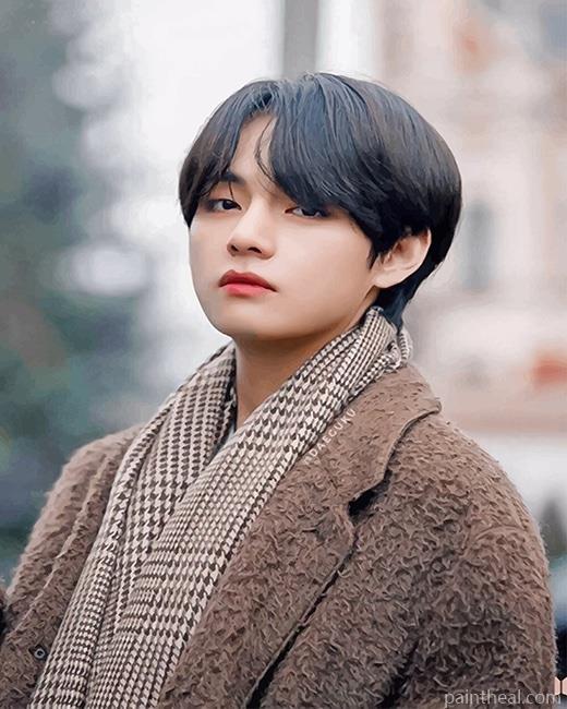 Taehyung BTS NEW Painting By Numbers Kits