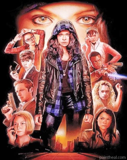 Orphan Black Series Painting By Numbers Kits
