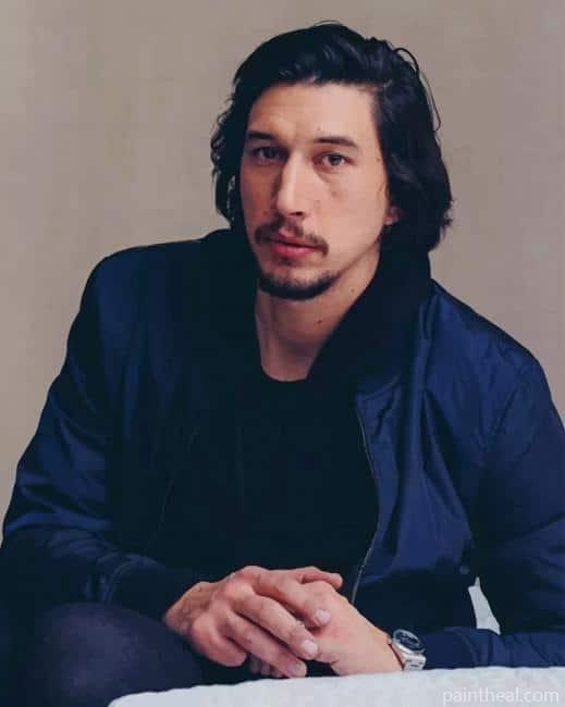 Adam Driver NEW Painting By Numbers Kits