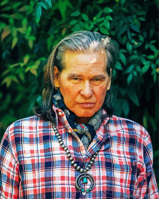 Young Val Kilmer Painting By Numbers Kits