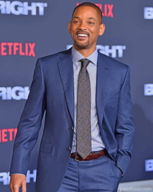 Actor Will Smith Painting By Numbers Kits