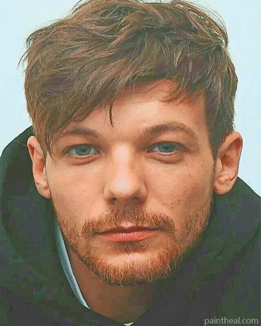 Handsome Louis Tomlinson NEW Painting By Numbers Kits