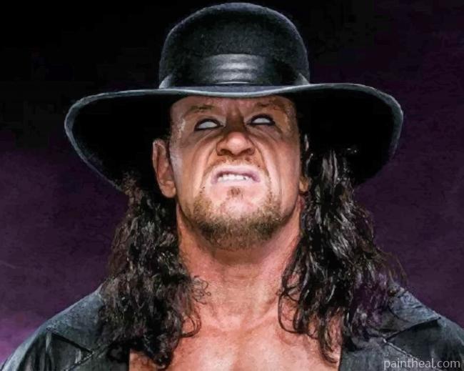Undertaker WWE Painting By Numbers Kits