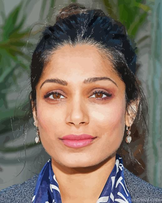 Freida Pinto Painting By Numbers Kits