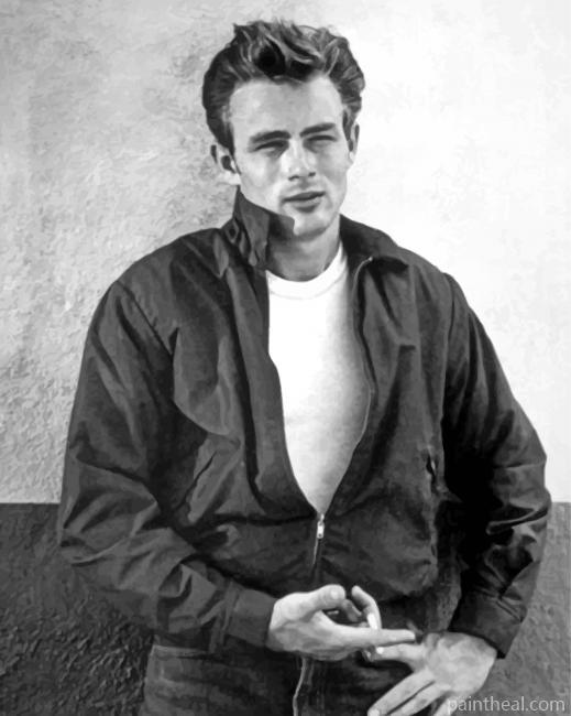 James Dean Painting By Numbers Kits