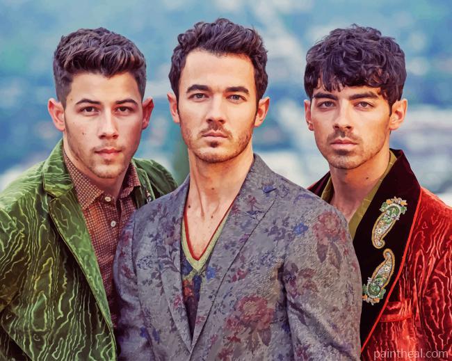 Jonas Brothers Painting By Numbers Kits