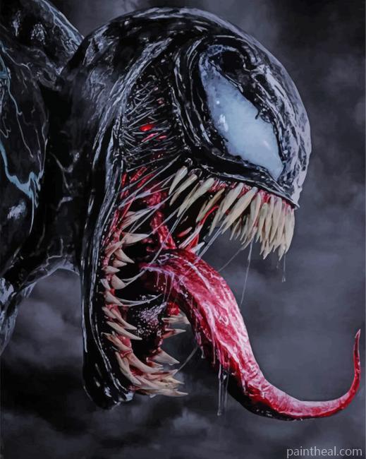 Venom Painting By Numbers Kits