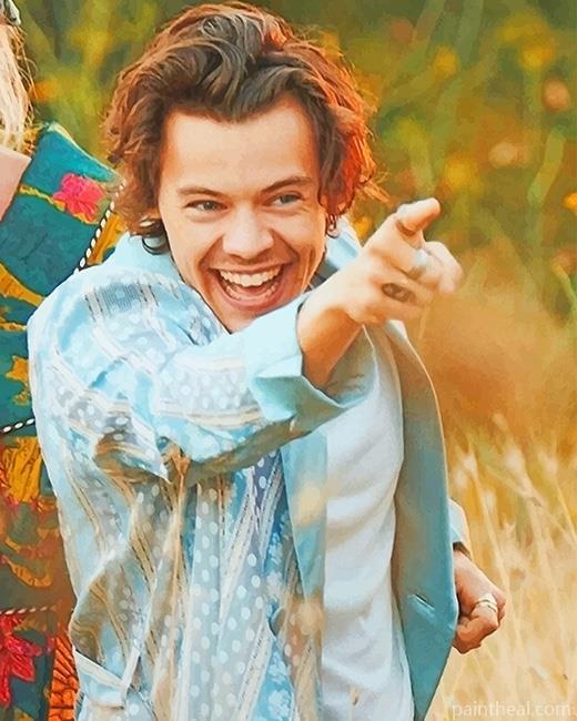 Happy Harry Styles Painting By Numbers Kits