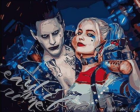 Joker And Harley Painting By Numbers Kits