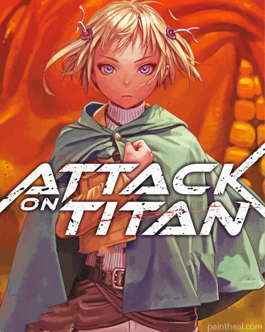 Attack On Titan Rita Poster Painting By Numbers Kits