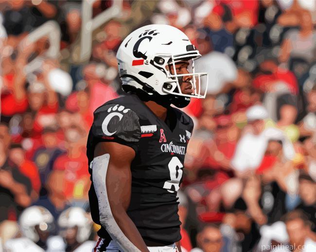 Cincinnati Bearcats Football Team Player Painting By Numbers Kits